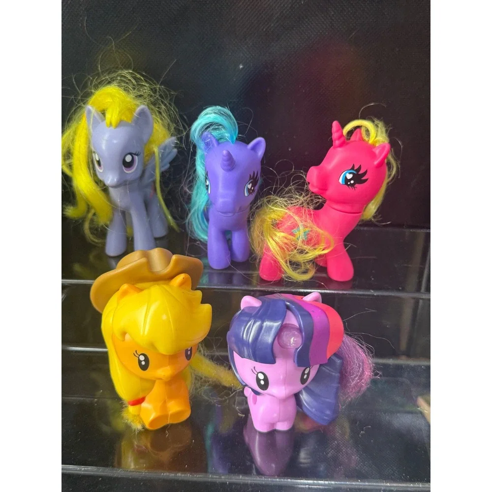 My Little Pony Friendship is Magic Mini Figure‎ Lot of 5 Brushable Hair 3 Inch